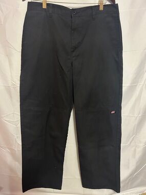 Dickies Double Knee Work Pants Black 33x32 Utility Workwear